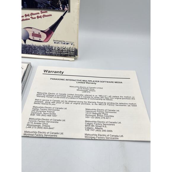 Waialae Country Club (3DO, 1994) Complete Long Box - Picture 6 of 16